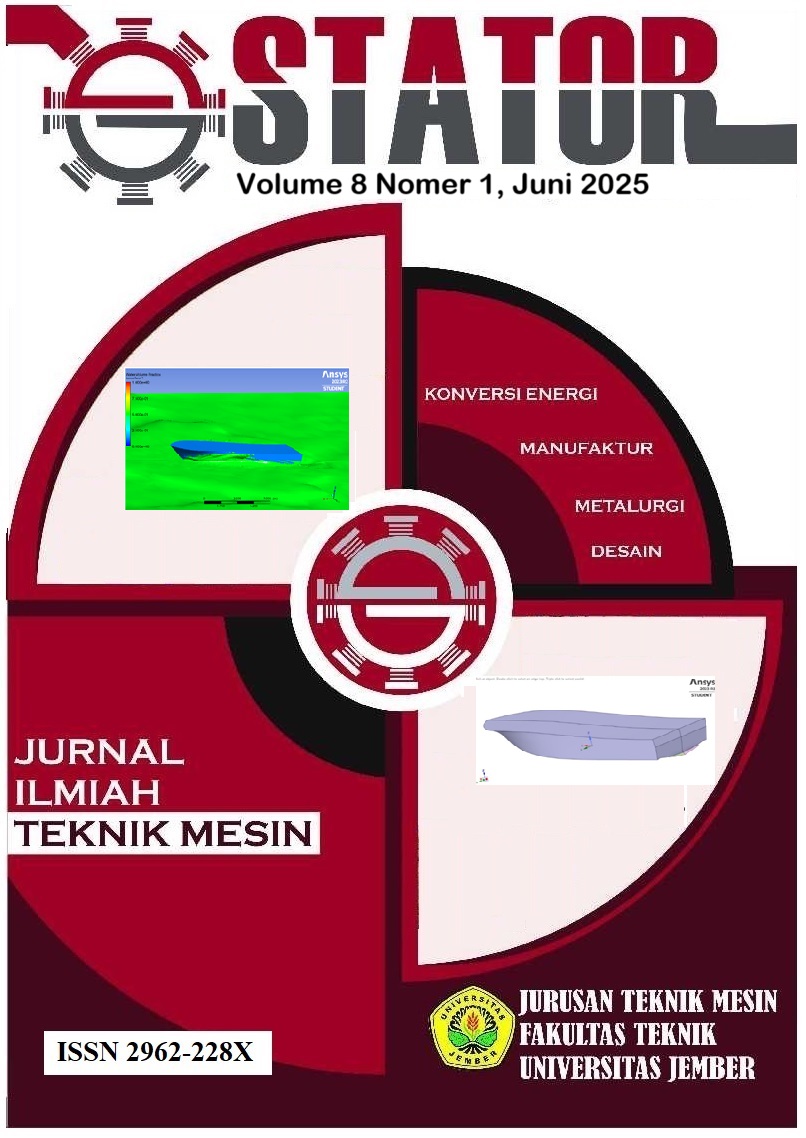 					View Vol. 8 No. 1 (2025): JURNAL STATOR
				